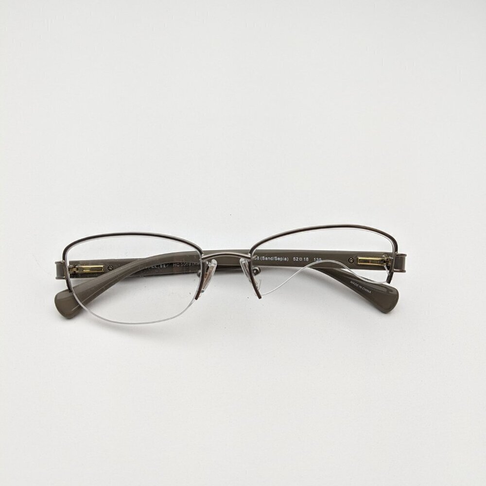 🕶️Coach HC5059 (Kacey) 9198(Sand/Sepia) Eyeglasses 52/18 135 /ALG558🕶️